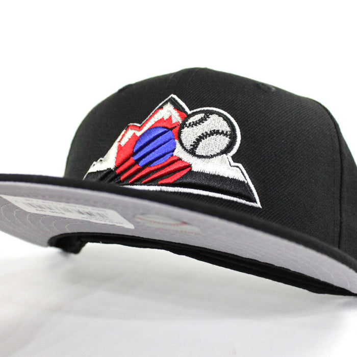 Colorado Rockies New Era 59Fifty Fitted Hat (Air Jordan 9 Dark Concord Gray Under Brim)
