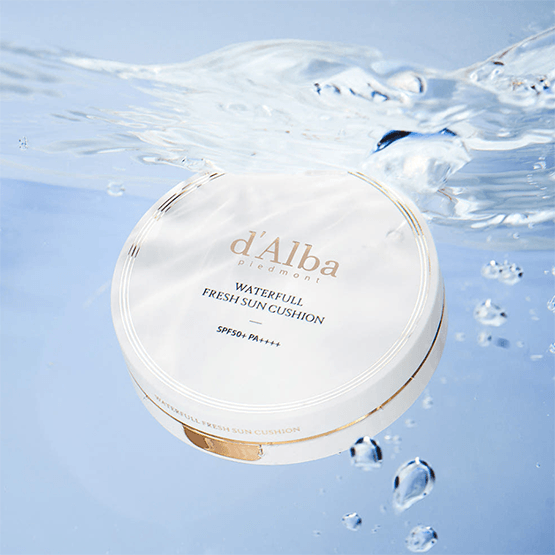 [d'Alba] Waterfull Fresh Sun Cushion (Mini) SPF 50+ PA++++ 15g - Ballagrio