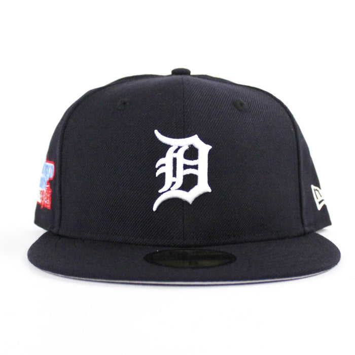 Detroit Tigers 1984 World Series New Era 59Fifty Fitted Hat Ver 2 (Navy Gray Under Brim)