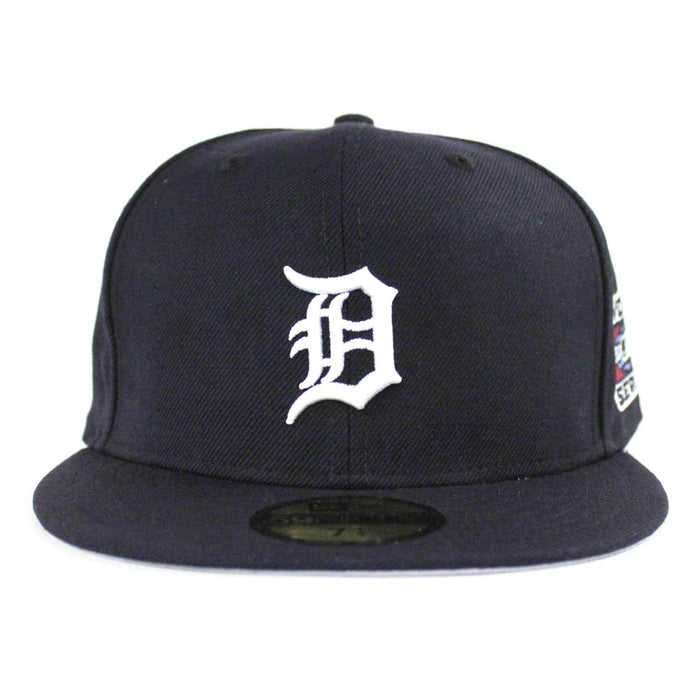 Detroit Tigers 2006 World Series New Era 59Fifty Fitted Hat (Navy Gray Under Brim)
