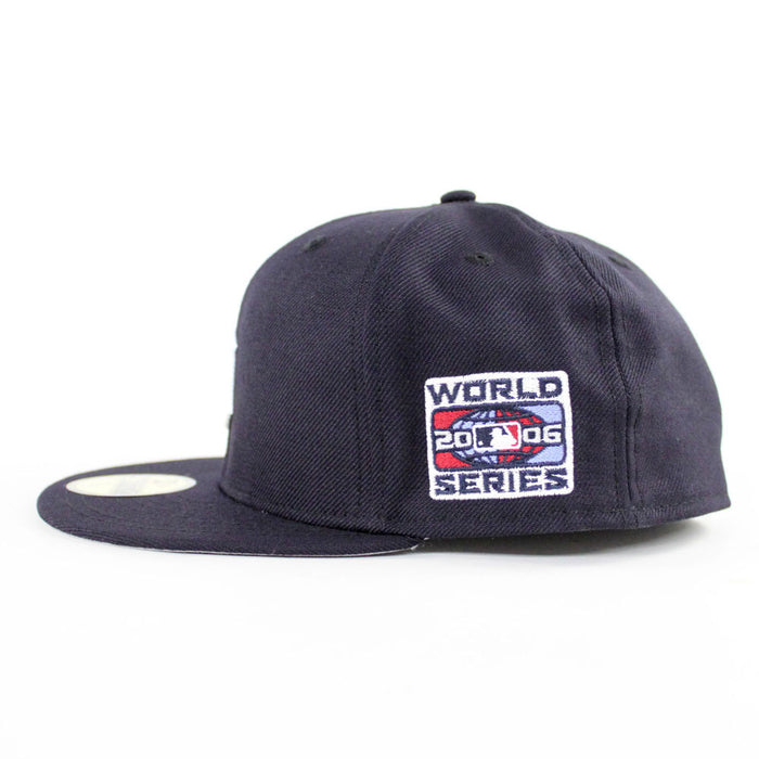 Detroit Tigers 2006 World Series New Era 59Fifty Fitted Hat (Navy Gray Under Brim)
