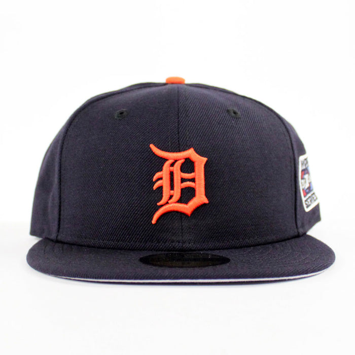 Detroit Tigers 2006 World Series New Era 59Fifty Fitted Hat Ver 2 (Navy Gray Under Brim)