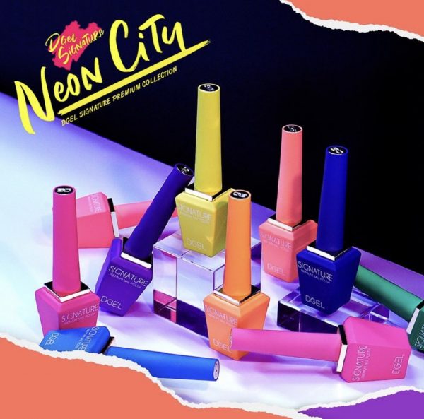 DGEL Signature Color Gel Neon City Collection | GlamTouch UK