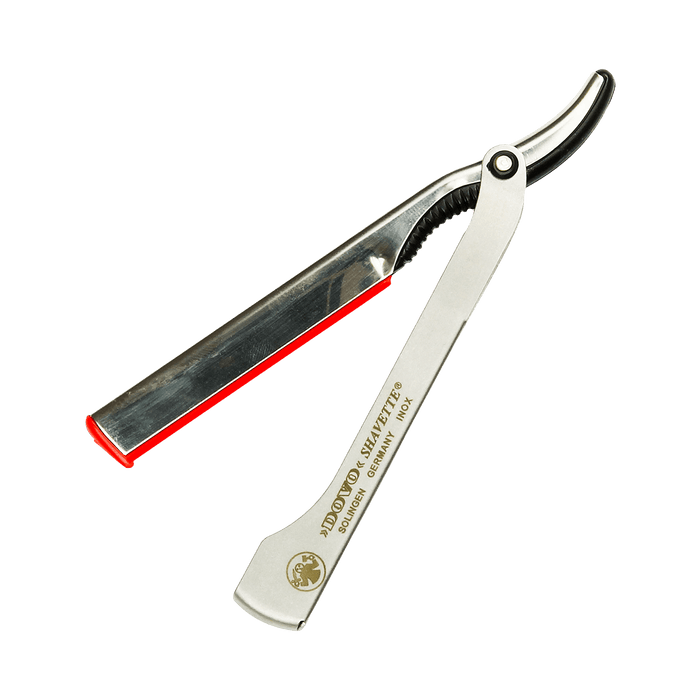 Dovo Polished Steel Shavette Razor Straight Razor (201 006)