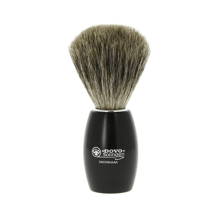 Dovo Pure Badger Shaving Brush Dark Wood 918 117