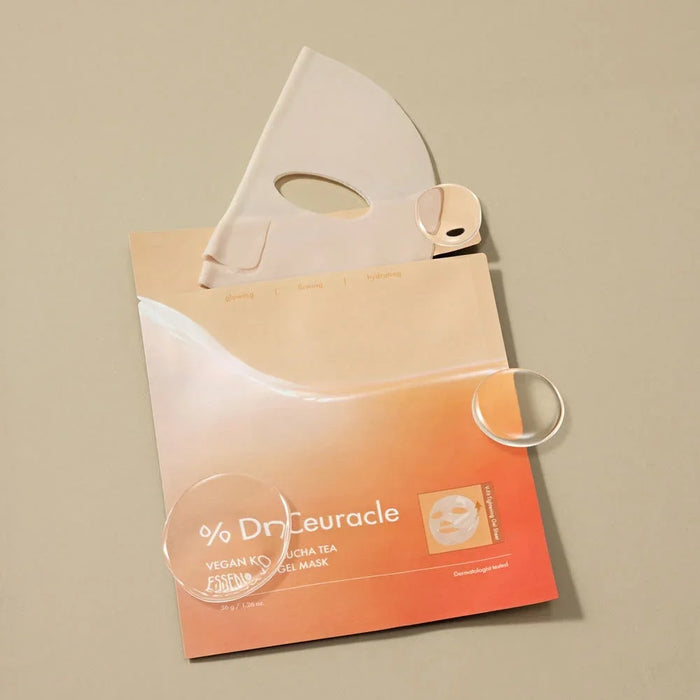 [Dr.Ceuracle] Vegan Kombucha Tea Essence In Gel Mask 36g - Ballagrio
