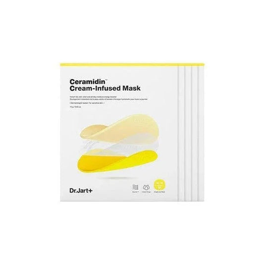[Dr.Jart+] Ceramidin Cream-Infused Mask 18g*5EA - Ballagrio