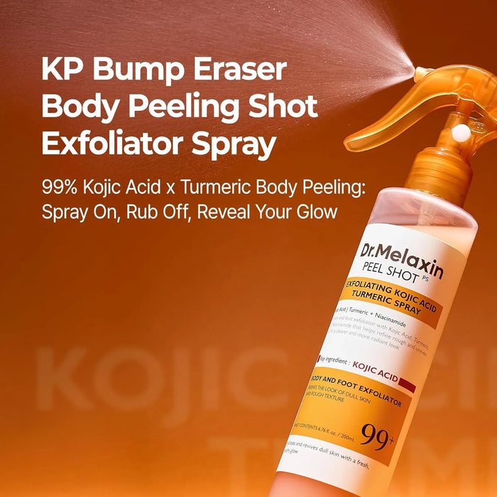 [Dr.Melaxin] Peel Shot Exfoliating Kojic Acid Turmeric Spray 200ml - Ballagrio