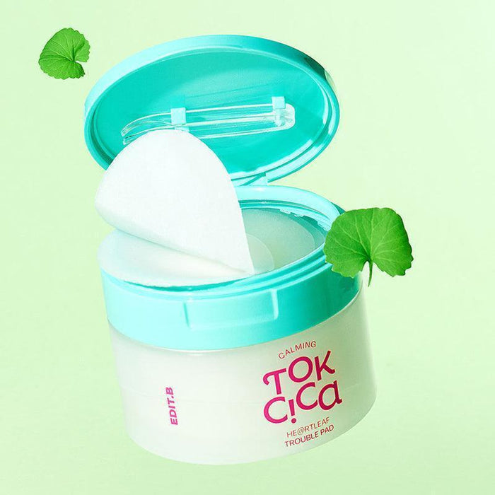 [EDIT.B] Calming Tok Cica Heartleaf Trouble Pad 160ml 70EA - Ballagrio