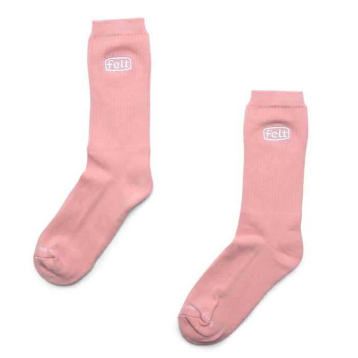 Felt Sock (Pink)