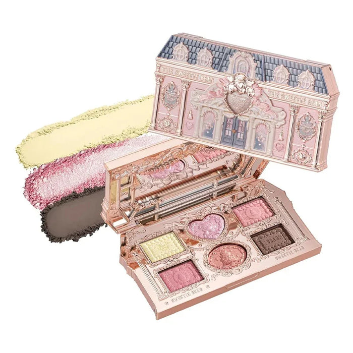 [Flower Knows] The Sweetie Bear 6-Color Makeup Palette 6.5g - Ballagrio