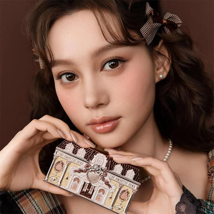 [Flower Knows] The Sweetie Bear 6-Color Makeup Palette 6.5g - Ballagrio