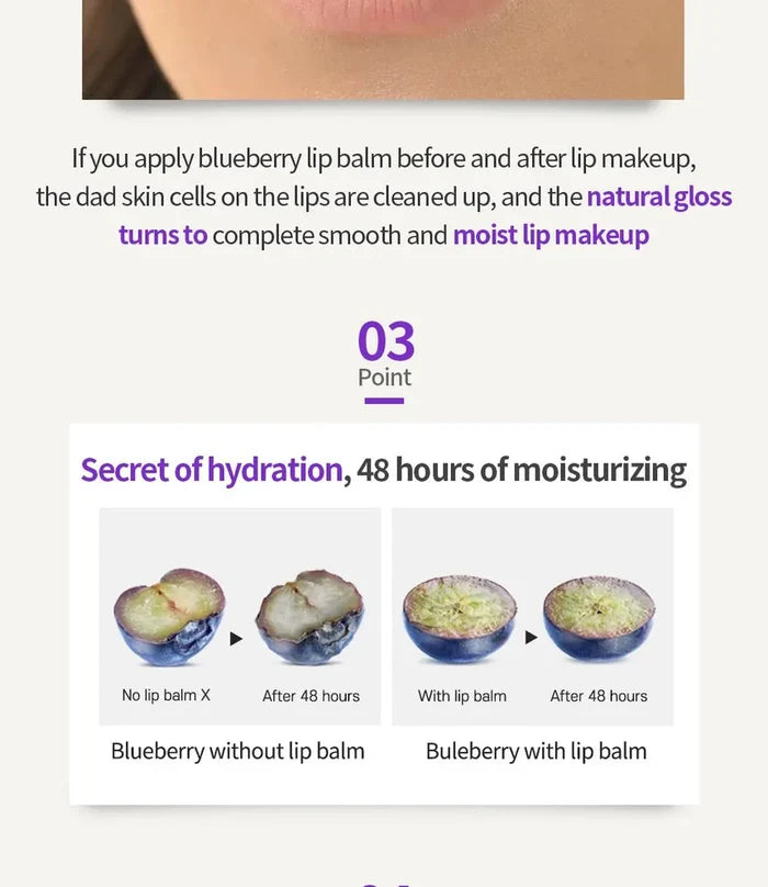 Frudia Blueberry Hydrating Honey Lip Balm 10Ml