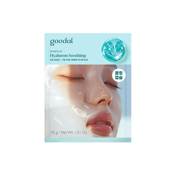 [goodal] Heartleaf Hyaluron Soothing Gel Mask 43g*5EA - Ballagrio