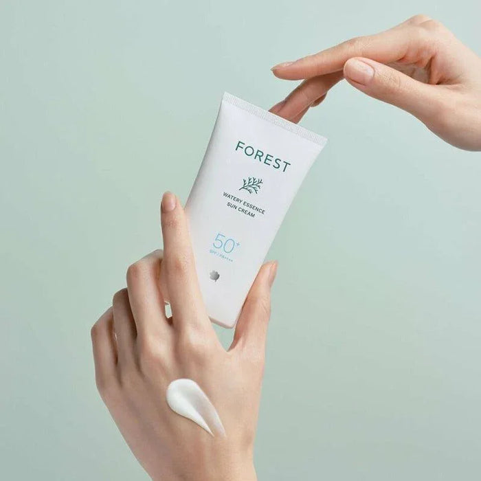 [GREEN FINGER] Forest Watery Essence Sun Cream SPF 50+ PA++++ 80ml - Ballagrio