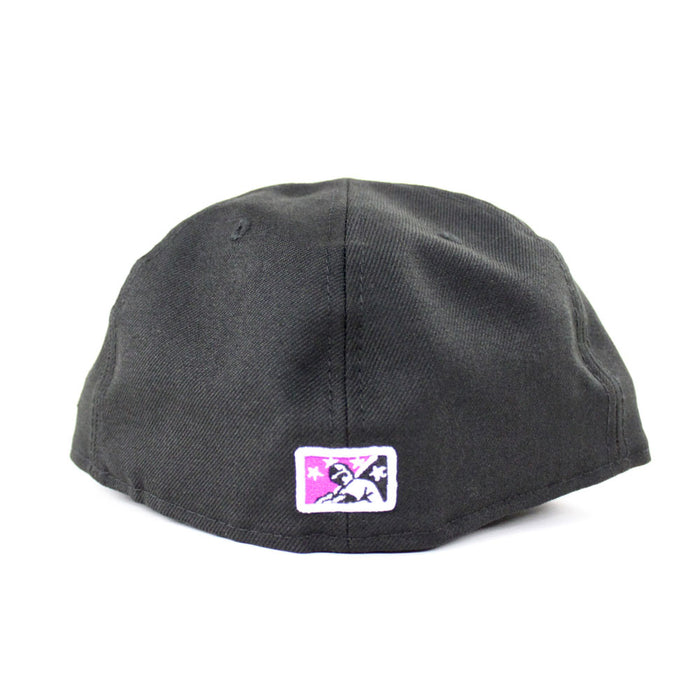 Greensboro Bats 1994-2004 New Era 59Fifty Fitted Hat (Black Gray Under Brim)