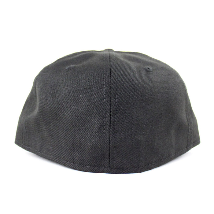 HalfTime Peddlers New Era 59Fifty Fitted Hat (Black Red Gray Under Brim)