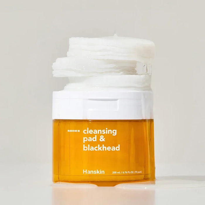[Hanskin] Cleansing Pad & Blackhead 200ml 70EA