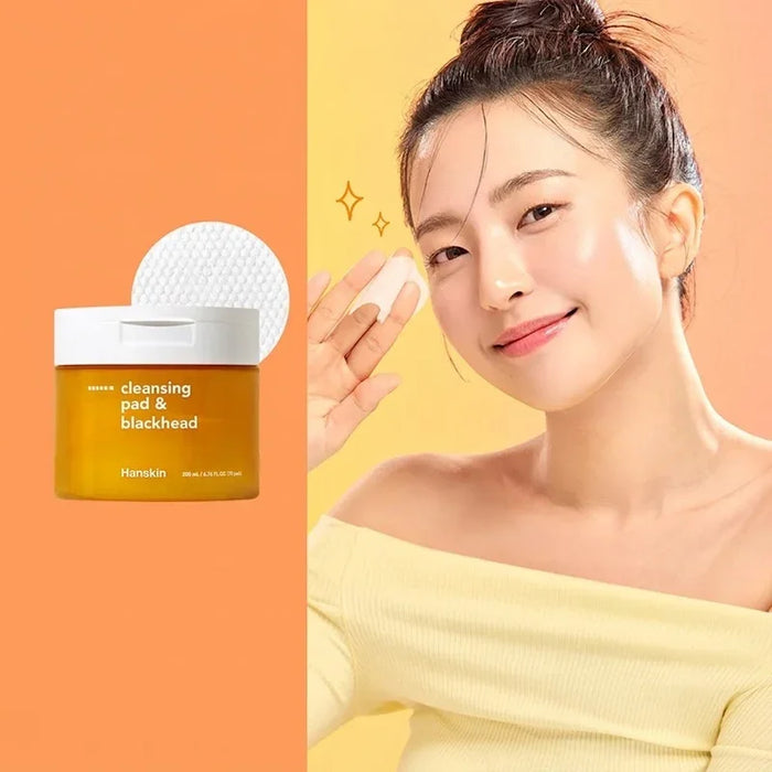 [Hanskin] Cleansing Pad & Blackhead 200ml 70EA