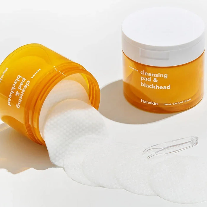 [Hanskin] Cleansing Pad & Blackhead 200ml 70EA