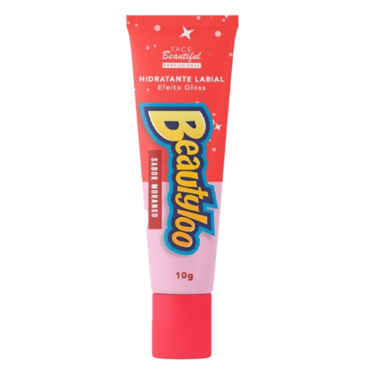 Hidratante Labial Morango Efeito Gloss 10g Beautyloo