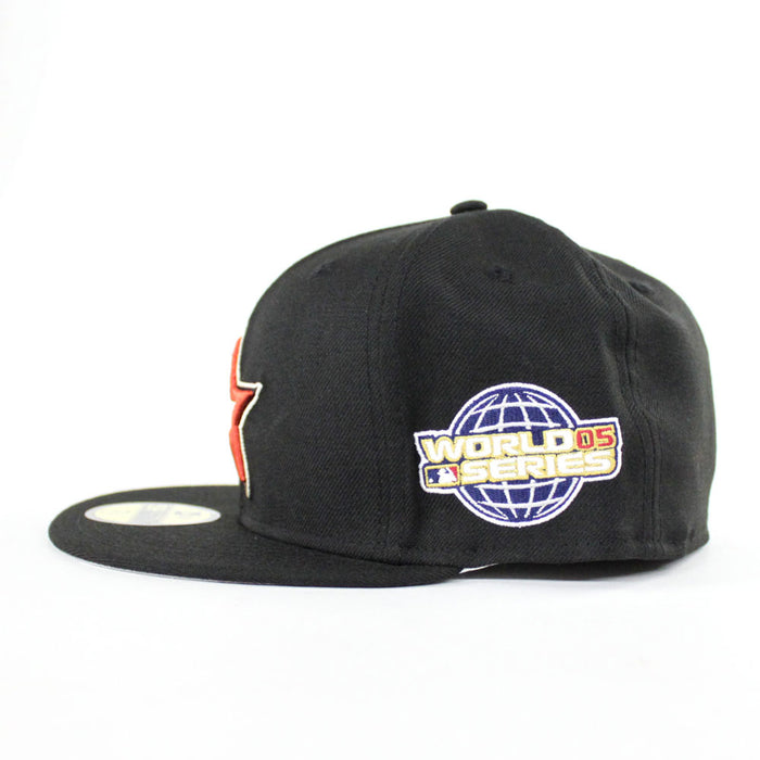 Houston Astros 2005 World Series New Era 59Fifty Fitted Hat (Gray Under Brim)