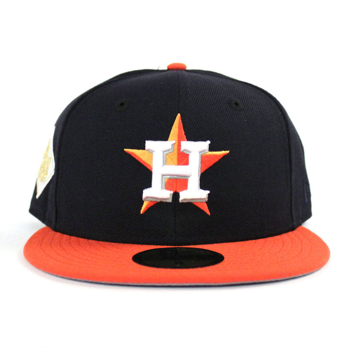 Houston Astros 2017 World Series New Era 59Fifty Fitted Hat (Navy Orange Gray Under Brim)