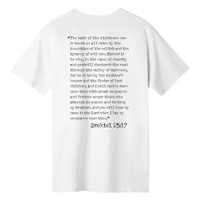 Huf x PULP FICTION EZEKIEL SS TEE (White)