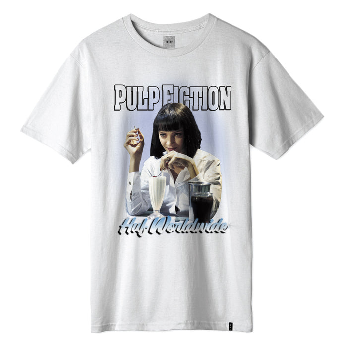 Huf x PULP FICTION MIA AIRBRUSH SS TEE (White)