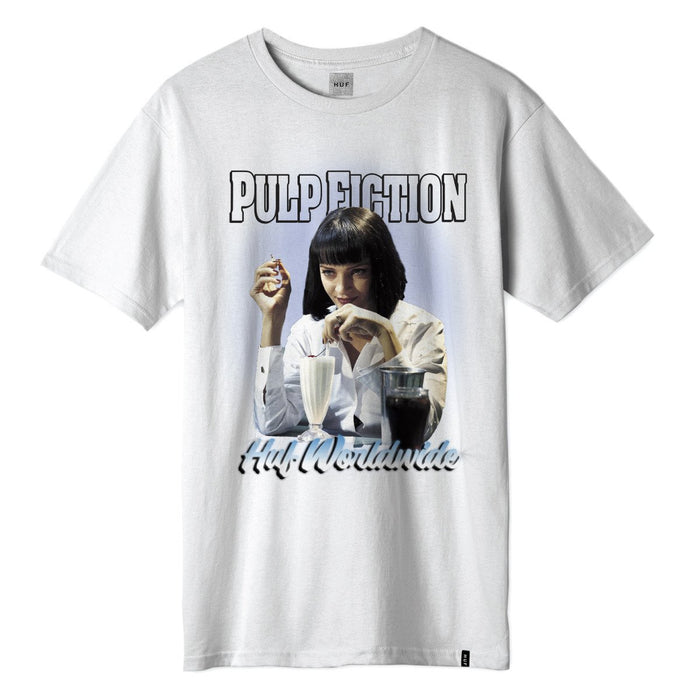 Huf x PULP FICTION MIA AIRBRUSH SS TEE (White)