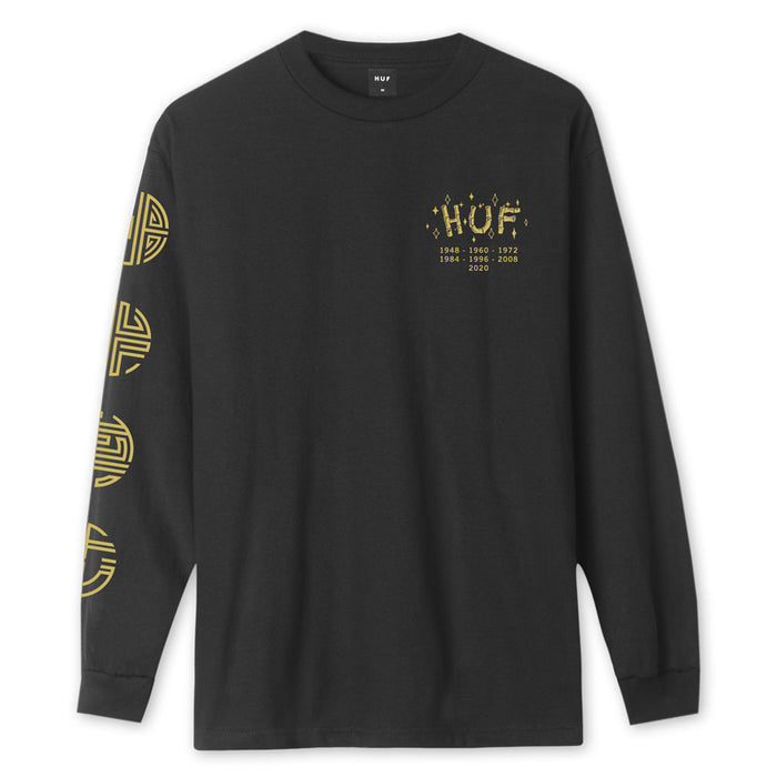 Huf x YEAR OF THE RAT LS TEE (BLACK)