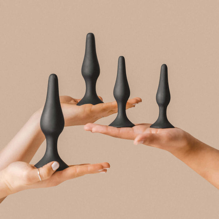 Hyssop | Set of 4 Suction Anal Butt Plugs