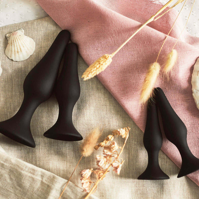 Hyssop | Set of 4 Suction Anal Butt Plugs