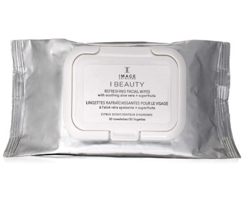 I BEAUTY Refreshing Facial Wipes (30 towelettes)