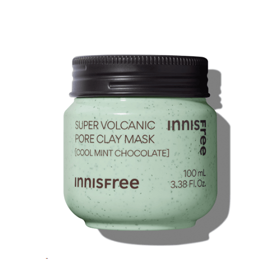 [innisfree] Super Volcanic Pore Clay Mask #Cool Mint Chocolate 100ml - Ballagrio