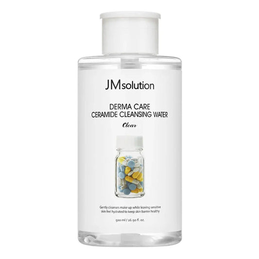 [JM Solution] Derma Care Ceramide Cleansing Water Clear 500ml - Ballagrio