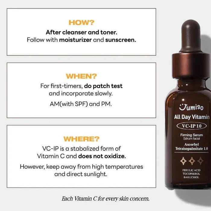 [Jumiso] All Day Vitamin VC-IP 1.0 Firming Serum 30ml - Ballagrio