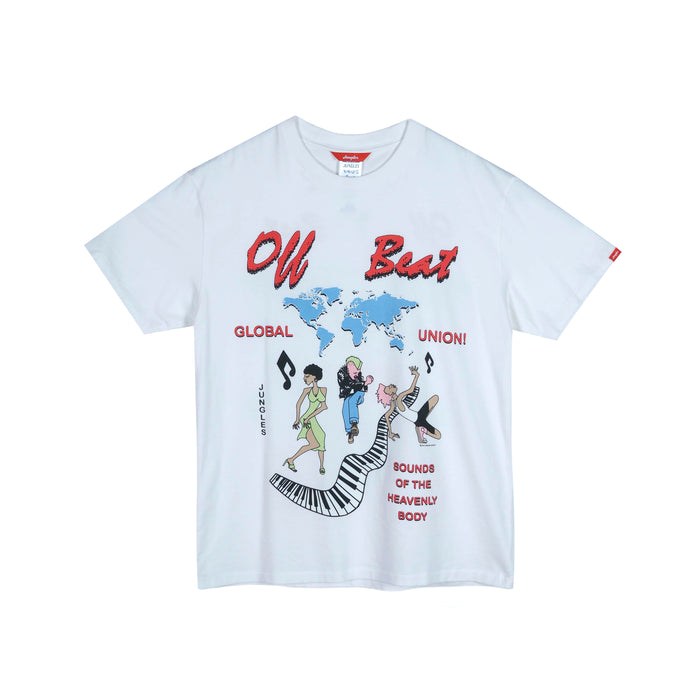 Jungles GLOBAL UNION TEE (White)