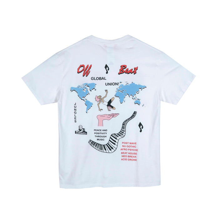 Jungles GLOBAL UNION TEE (White)