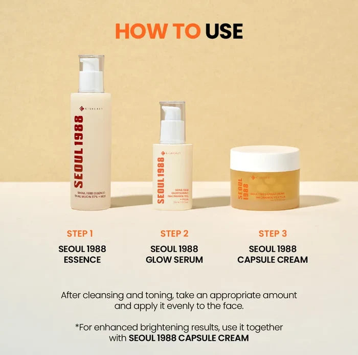 K-Secret Seoul 1988 Glow Serum Niacinamide15%+Yuja 30Ml