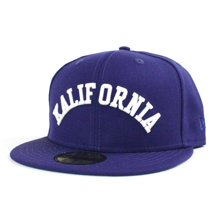 Kalifornia New Era Fitted 59FIFTY Hat (Blue Green Under Brim)