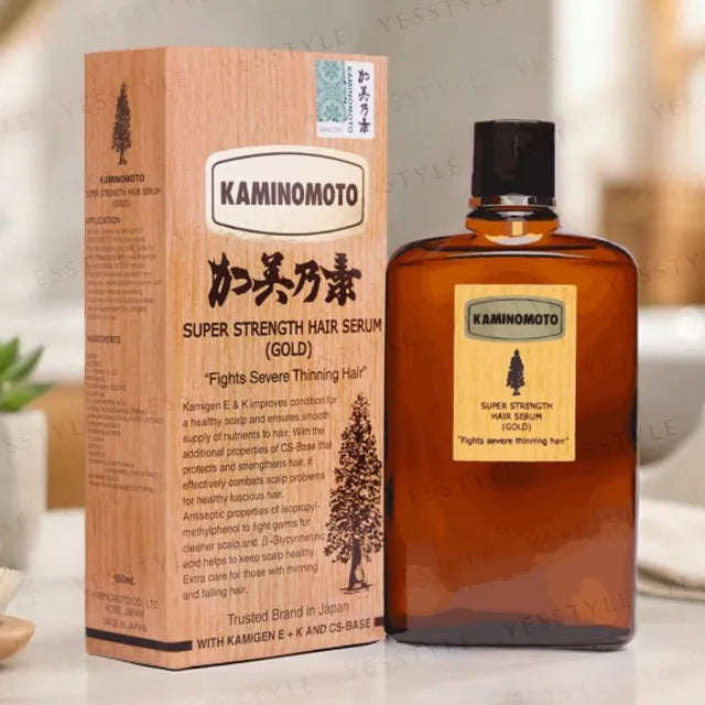 Kaminomoto Super Strength Hair Serum ( Gold ) 150Ml