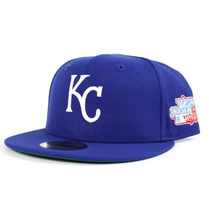 Kansas City Royals 1980 World Series New Era 59Fifty Fitted Hat (Green Under Brim)