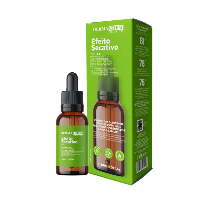 Kit Skincare Acnow Control + Sérum Efeito Secativo Dermachem