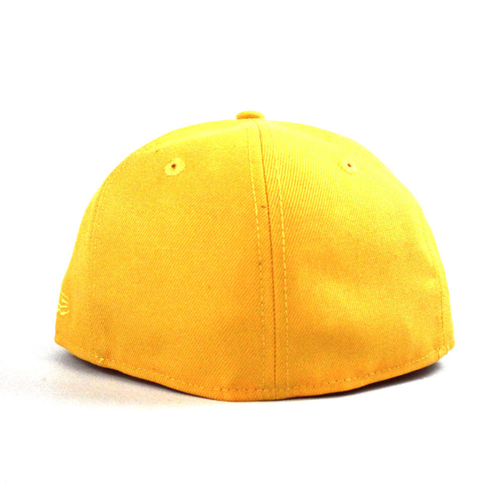 Los Angeles Dodgers 1981 World Series New Era 59Fifty Fitted Hat (Yellow Pink Under Brim)