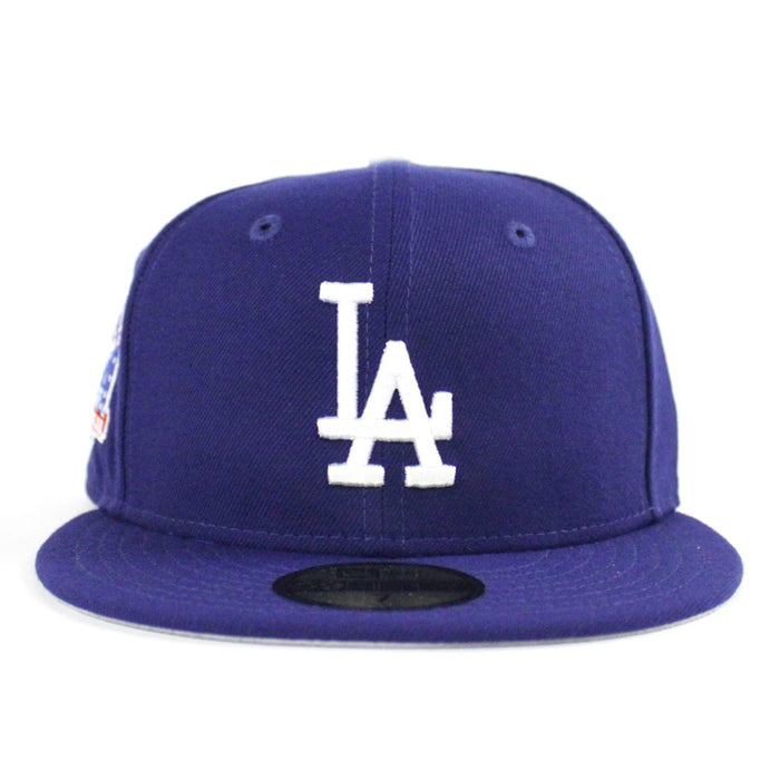 Los Angeles Dodgers 60th Anniversary New Era 59Fifty Fitted Hat (Gray Under Brim)