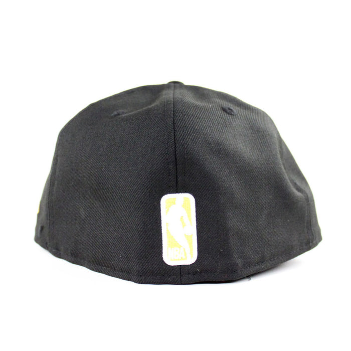 Los Angeles Lakers New Era 59Fifty Fitted Hat (Black Gray Under Brim)