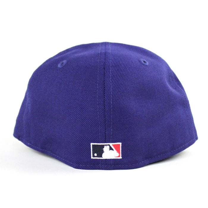 Love Los Angeles Dodgers Stadium 50th Anniversary New Era 59Fifty Fitted Hat (Red Under Brim)