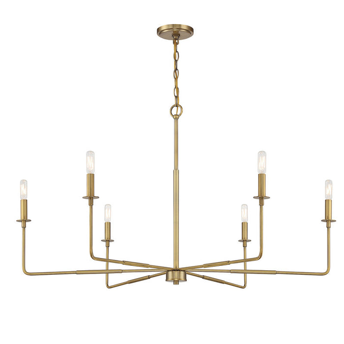Lustre classique Alysa 6 - Style bougie