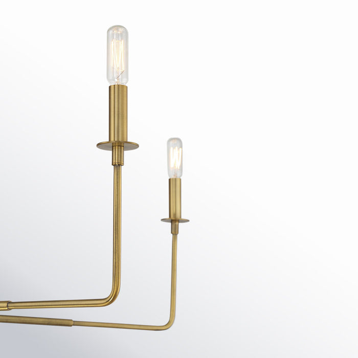 Lustre classique Alysa 6 - Style bougie